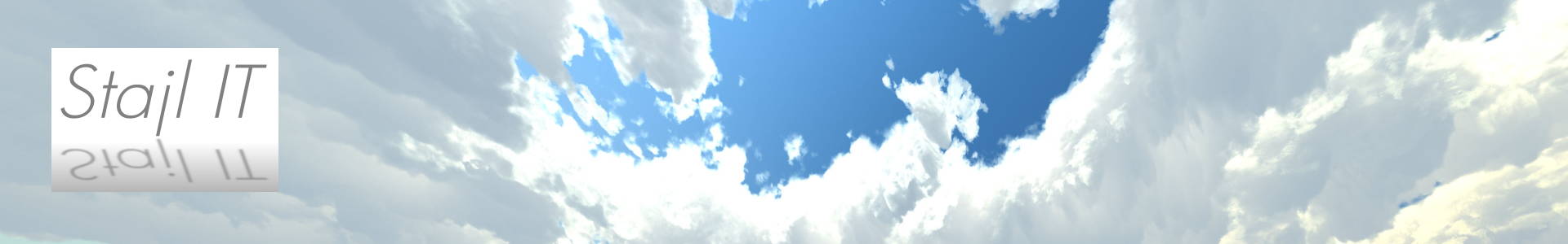 Headerbild mit Wolken